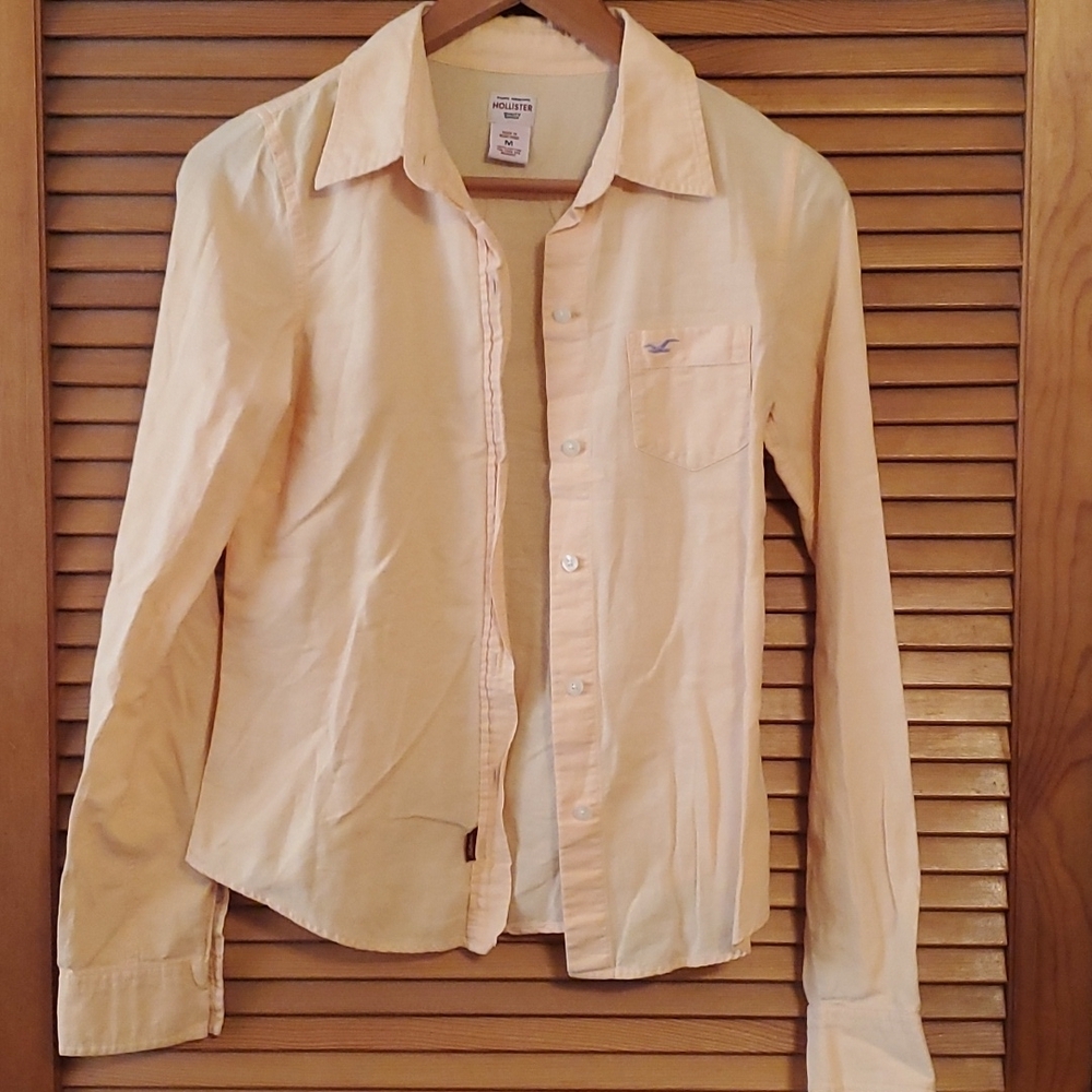 Hollister Button Up Top